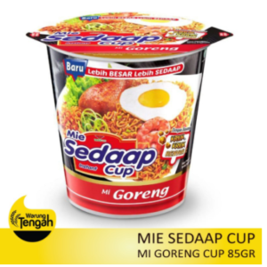 [CUP] Mie Sedaap Mi Goreng Cup 85gr