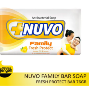 [BAR] Nuvo Family Bar Soap Nature / Total / Fresh / Mild Protect 76gr - Total Protect