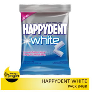 [PACK] Happydent White isi 30 butir (84gr)