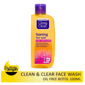 [BTL] Clean & Clear Foaming Face Wash Oil Free 100ml