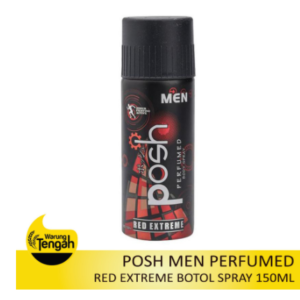 [BTL] Posh Men Perfumed Spray Red Extreme/Cool Blue/Green Motion 150ml - RED EXTREME
