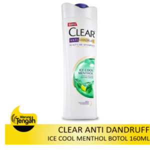 [BTL] Clear Shampoo Anti Dandruff varian 160ml - Ice Cool
